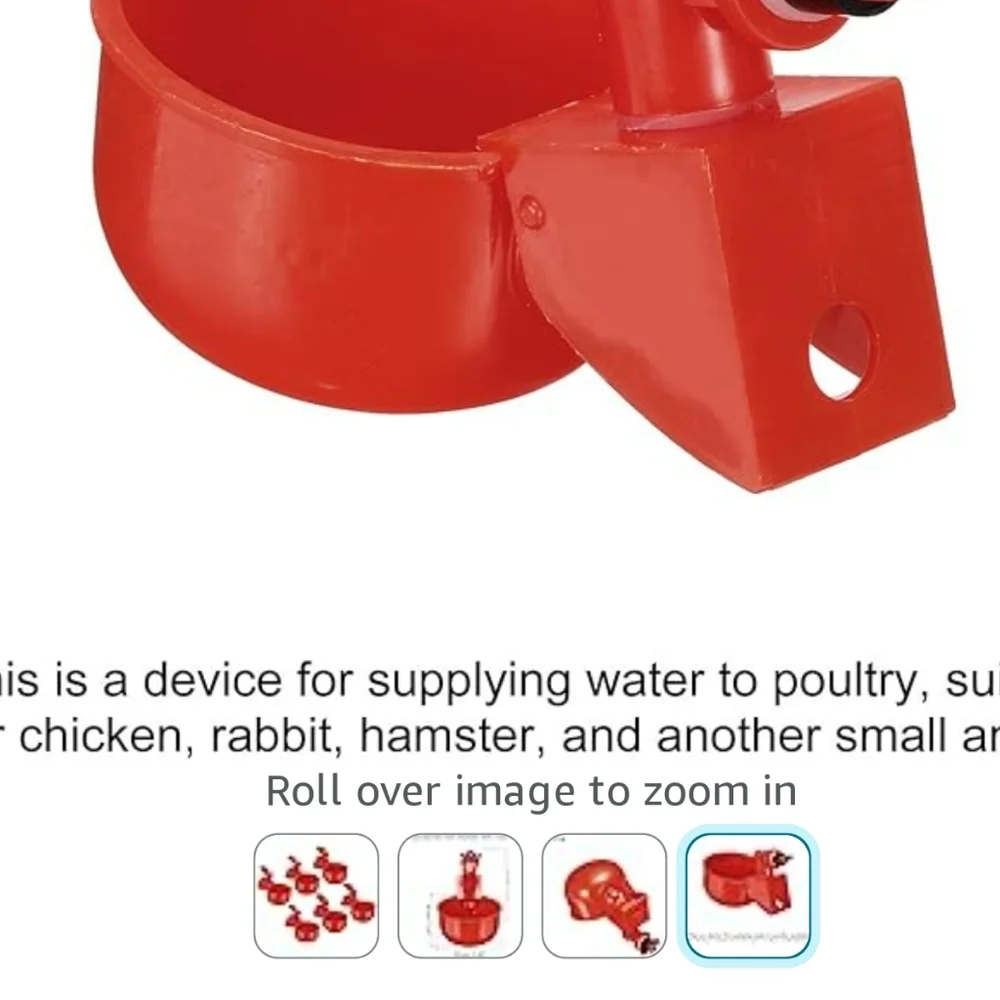 5 pcs Chiken Waterer Cups (353)